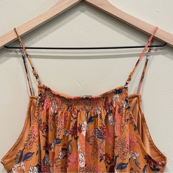 NWT Daytrip Floral Print Chiffon Tank Top - Size: XS - Picture 8 of 11